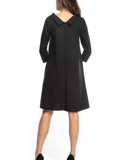 Robe midi trapèze élégante