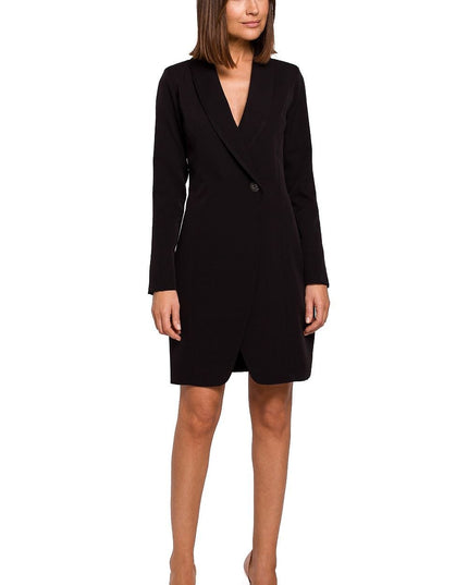 Robe veste minimaliste blanche