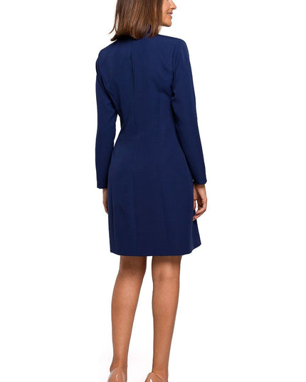 Robe veste minimaliste blanche