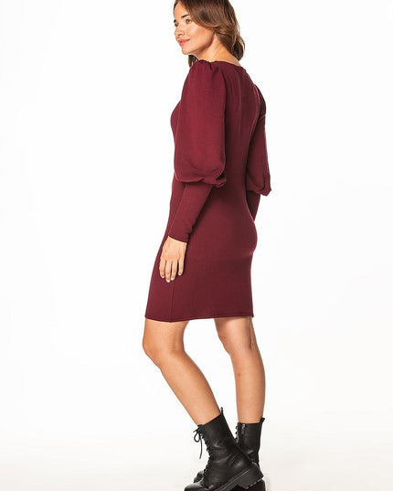 Robe mini en tricot