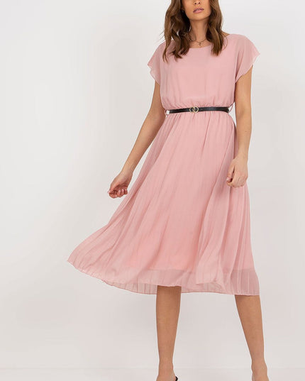 Robe de soirée plissée blanche