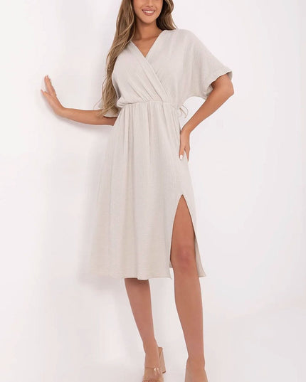 Robe d'été en coton blanc