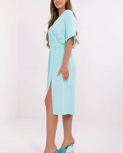 Robe d'été en coton blanc