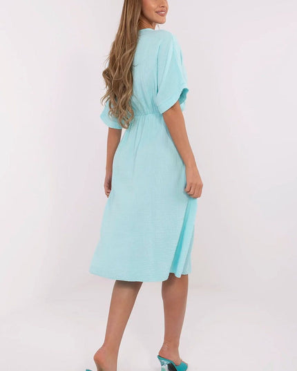 Robe d'été en coton blanc