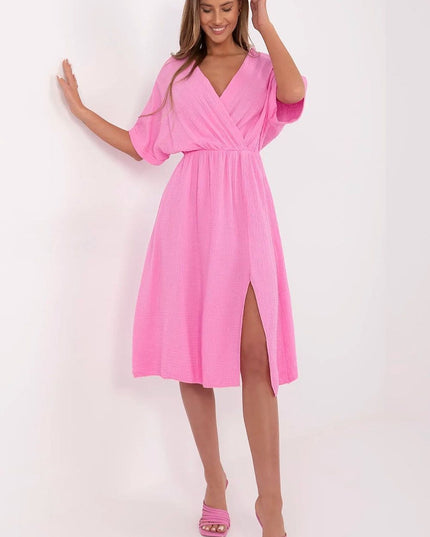 Robe d'été en coton blanc