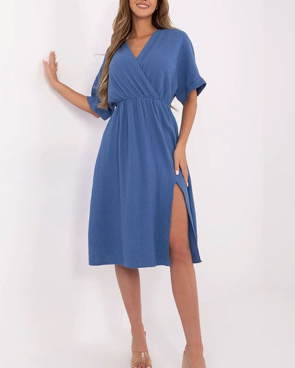 Robe d'été en coton blanc