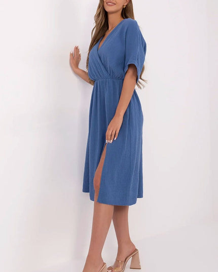 Robe d'été en coton blanc