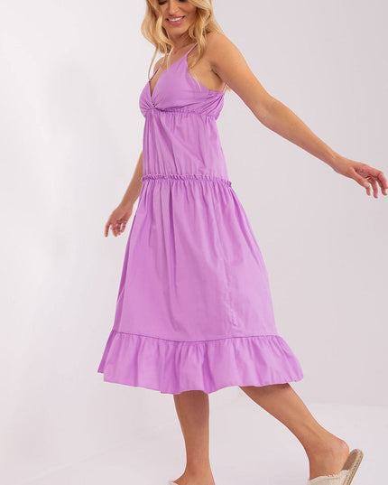 Robe d'été fluide bleue