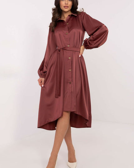 Robe midi imprimé animalier