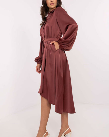 Robe midi imprimé animalier