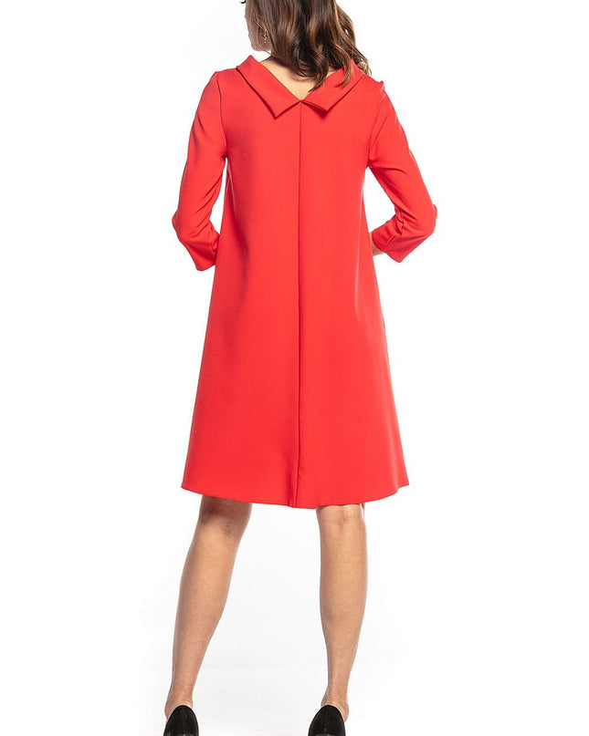 Robe midi trapèze élégante