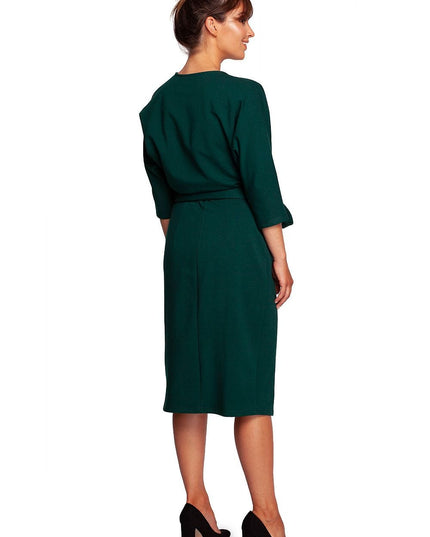 Robe enveloppante en coton
