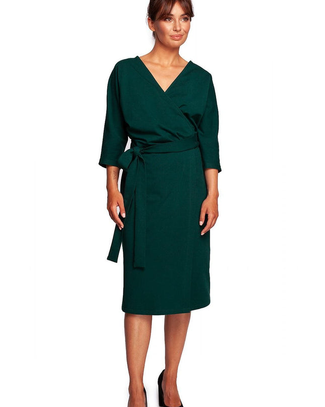 Robe enveloppante en coton
