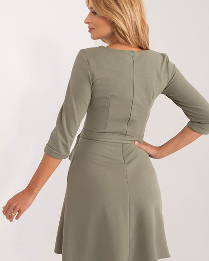 Robe évasée élégante avec ceinture