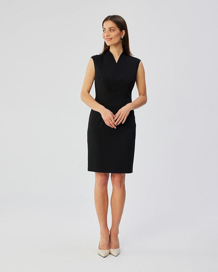 Robe violette sans manches élégante