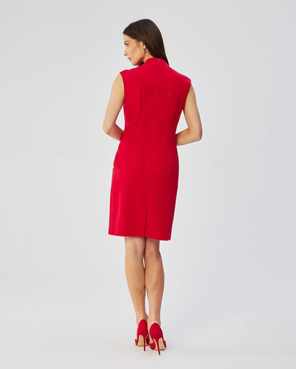 Robe violette sans manches élégante