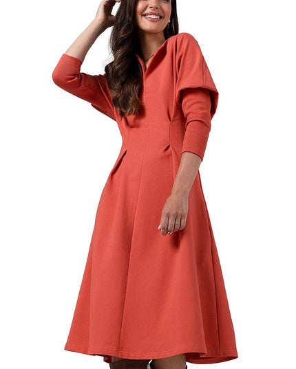 Robe élégante avec manches chauve-souris