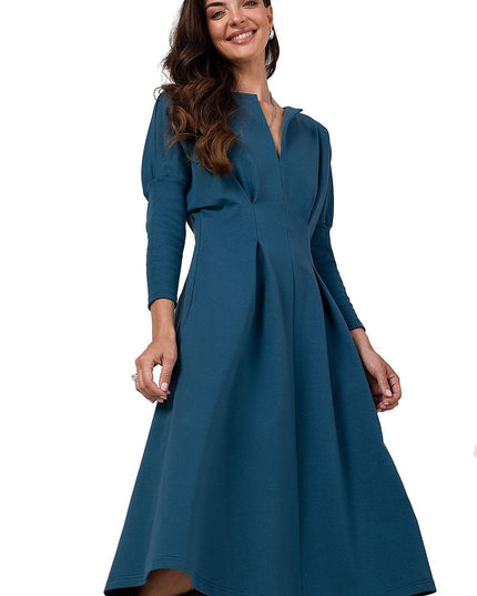 Robe élégante avec manches chauve-souris