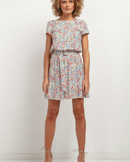 Robe fleurie en viscose légère