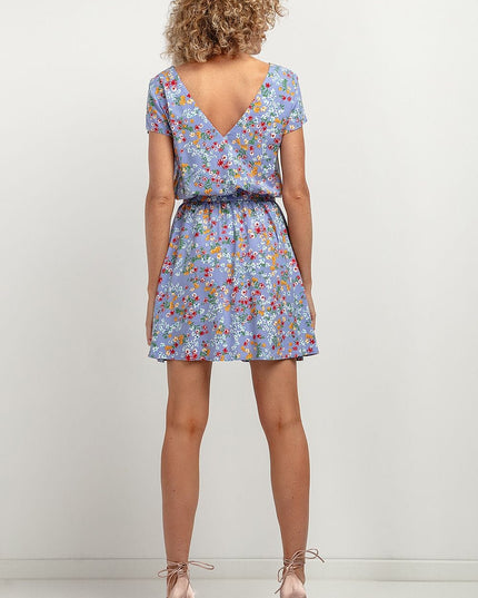 Robe fleurie en viscose légère