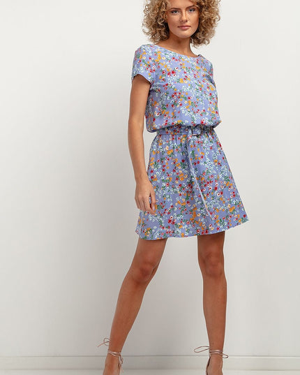 Robe fleurie en viscose légère