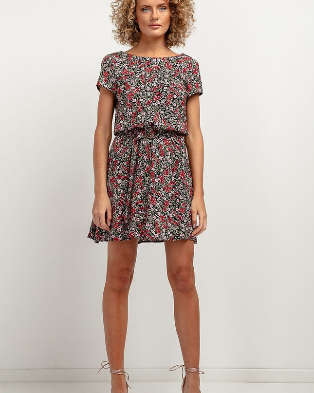 Robe fleurie en viscose légère