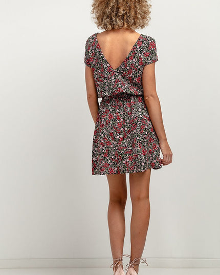 Robe fleurie en viscose légère
