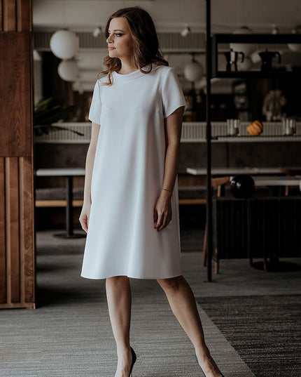 Robe ample manches courtes