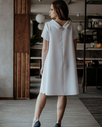 Robe ample manches courtes
