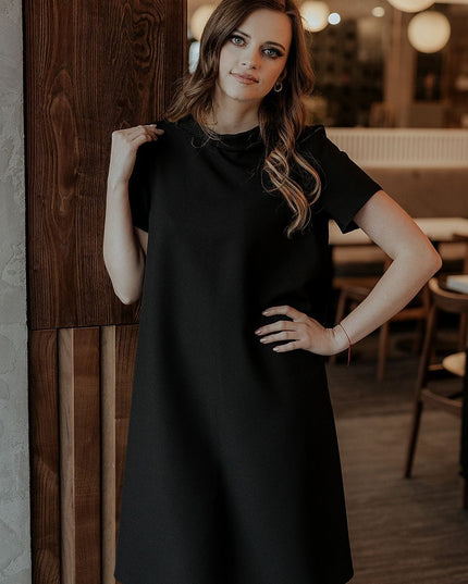 Robe ample manches courtes