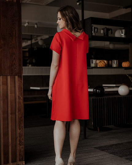 Robe ample manches courtes