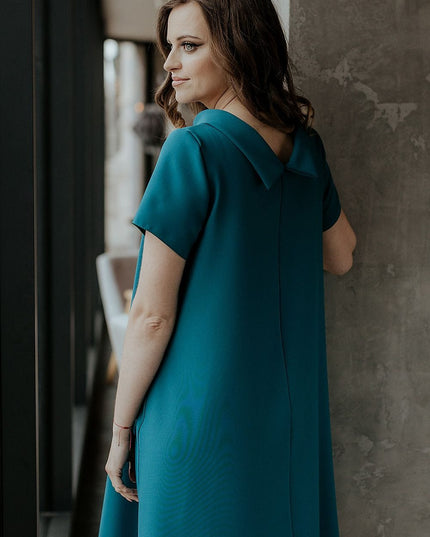 Robe ample manches courtes