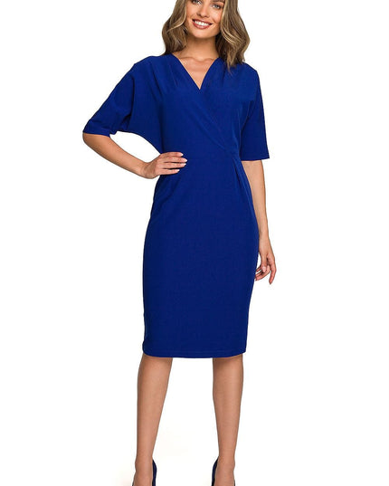 Robe verte manches chauve-souris