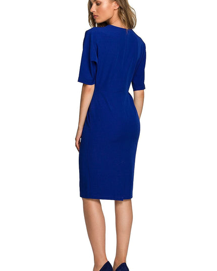 Robe verte manches chauve-souris