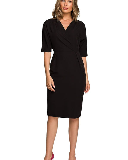 Robe verte manches chauve-souris