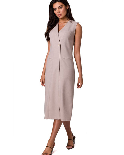 Robe sans manches minimaliste