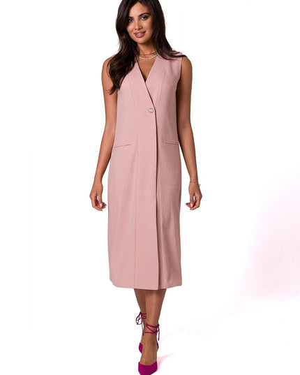 Robe sans manches minimaliste