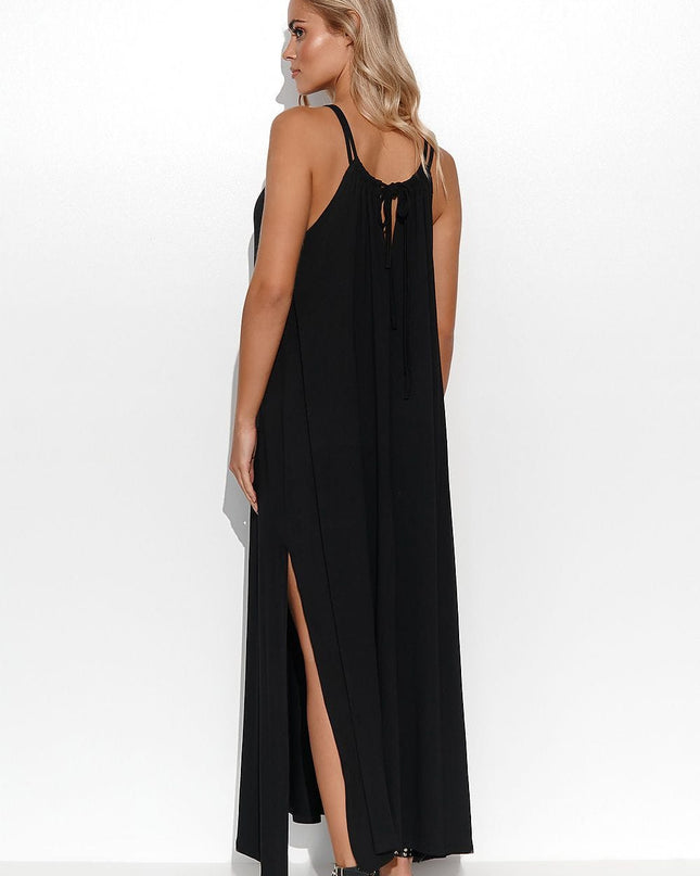 Robe longue en viscose élégante