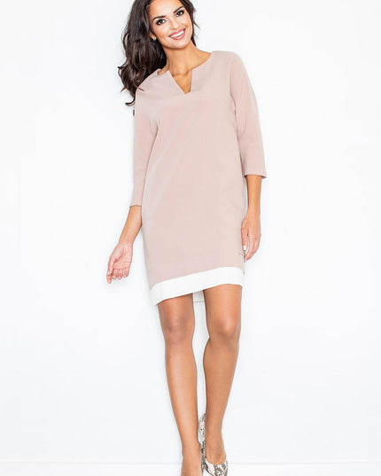 Robe simple minimaliste deux couches