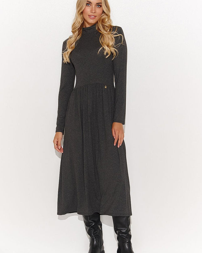 Robe longue manches longues