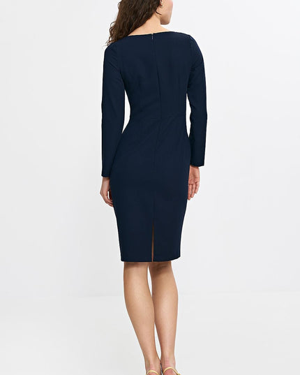Robe ajustée manches longues