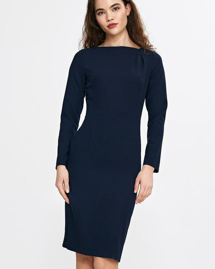 Robe ajustée manches longues