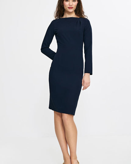 Robe ajustée manches longues