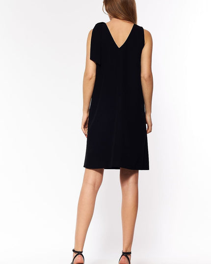 Robe rose décolleté en v