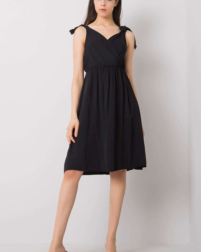 Robe d'été nouée en viscose