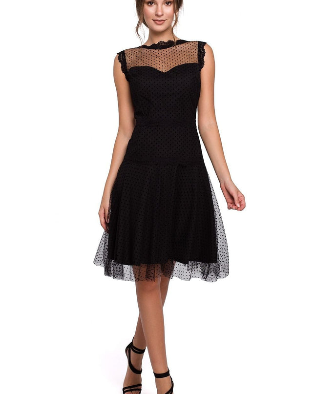 Robe élégante en tulle rose