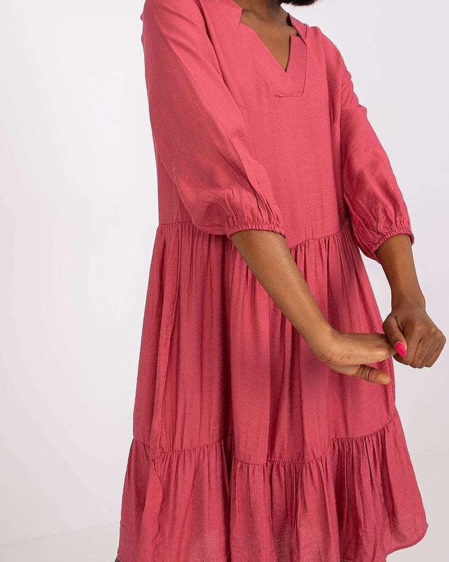 Robe ample manches 3/4