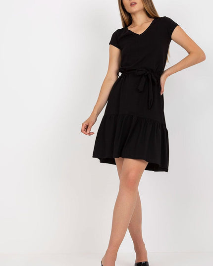 Robe d'été évasée à volants