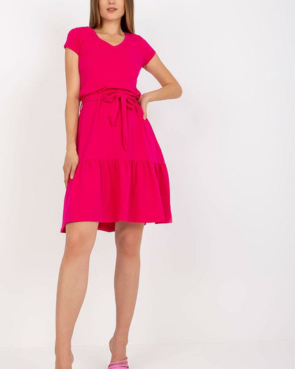 Robe d'été évasée à volants