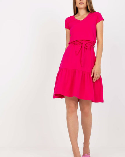 Robe d'été évasée à volants
